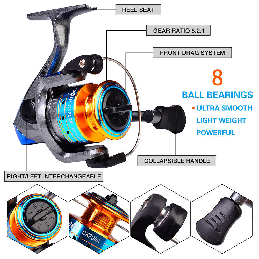 Conjunto de Vara e Carretilha  - Fishing Rod Combo avaliação e preço