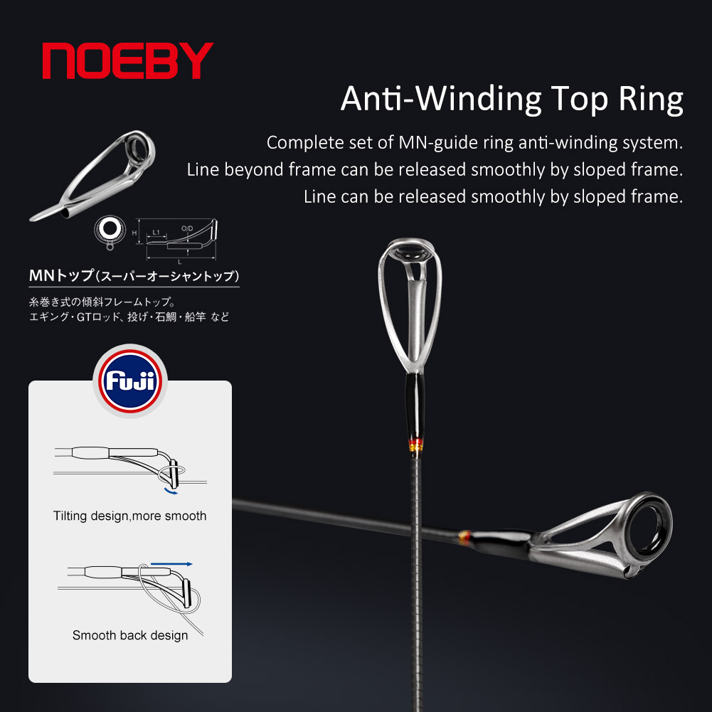 Vara de Pesca NOEBY A7 Pro par - Fishing Rod Surf avaliação e preço