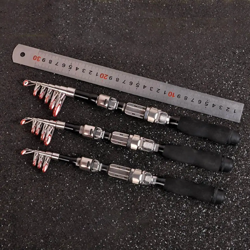 Vara de pesca telescópica ajus - Fishing Rod Carbon Fiber avaliação e preço