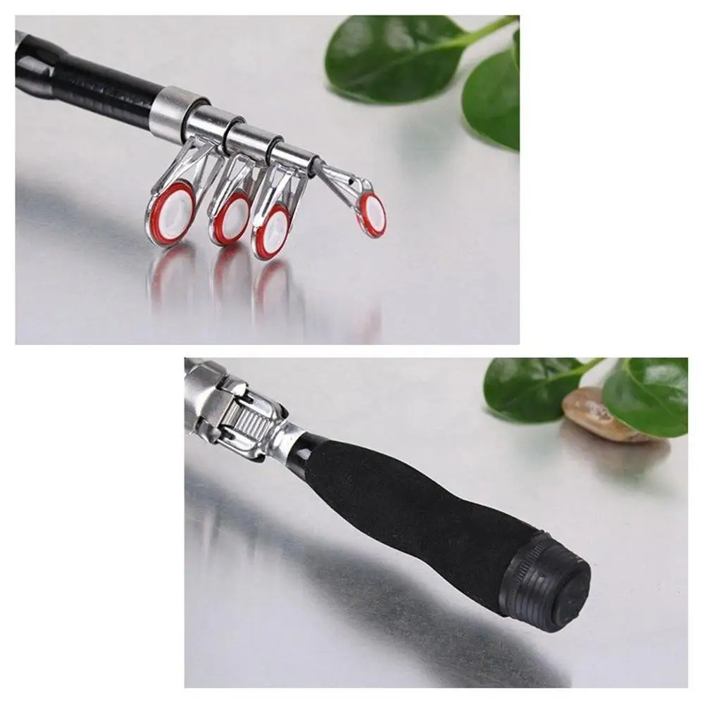 Vara de pesca telescópica ajus - Fishing Rod Carbon Fiber avaliação e preço